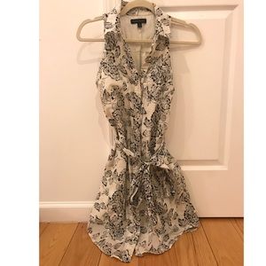 Banana Republic Sleeveless Summer Dress w/ belt 4